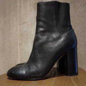 Rag & Bone Agnes Boot - Black Chelsea Boot Heel